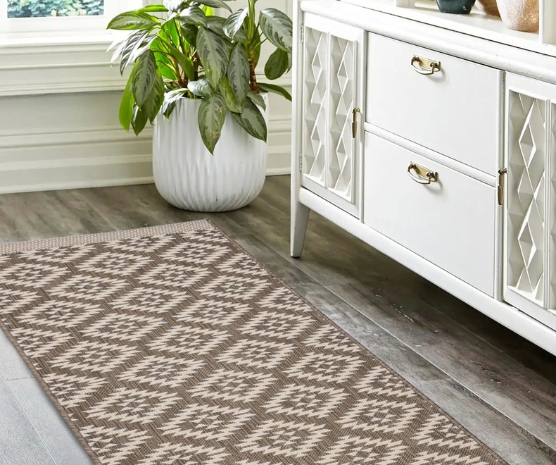 interior design carpet ELEMENT DIAMONDS DENIM - Image 1